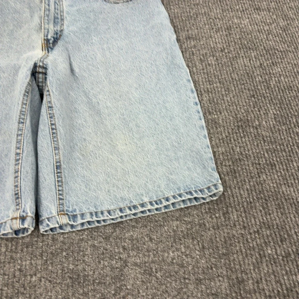Faded Glory Denim Shorts Mens 34 Light Wash Cotton Casual Skater Grunge